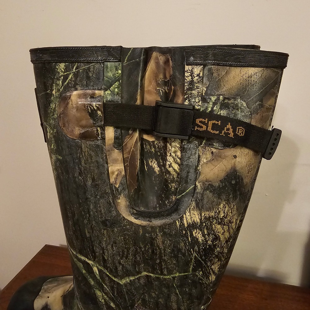 Itasca Scent Free Mens Camo Rubber Hunting Boots Waterproof Size 11 686678 - Picture 2 of 8